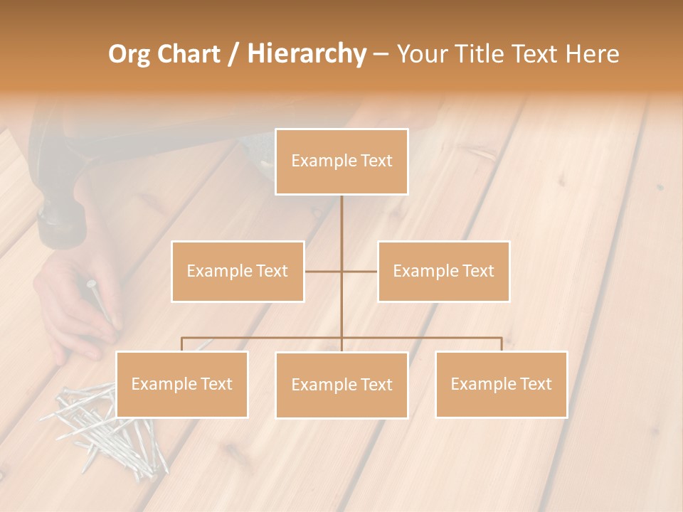 Building A New Deck. PowerPoint Template