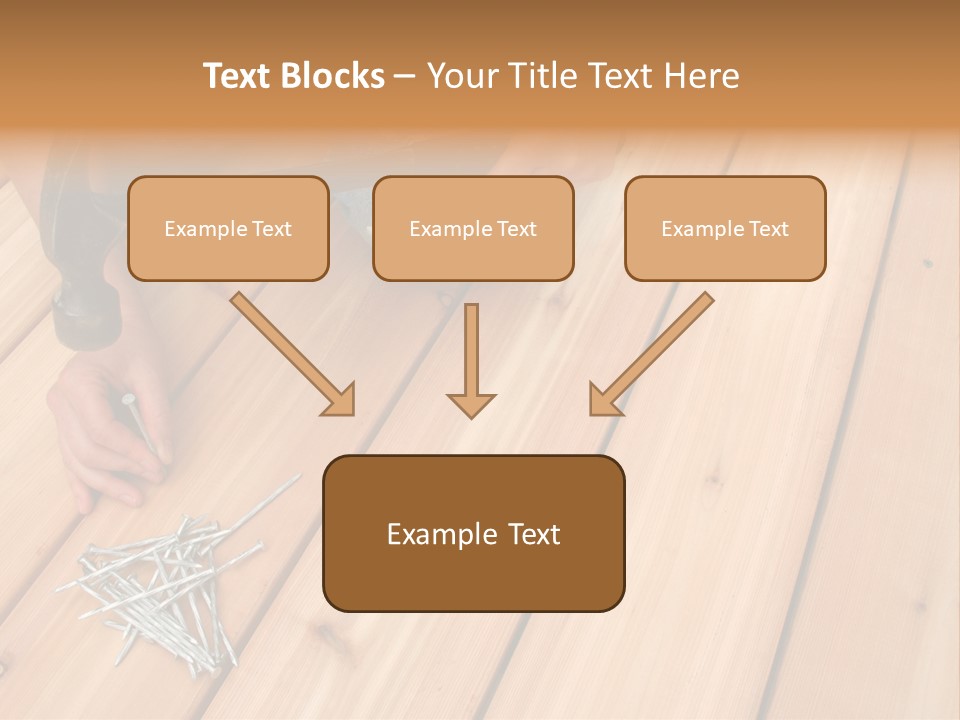 Building A New Deck. PowerPoint Template