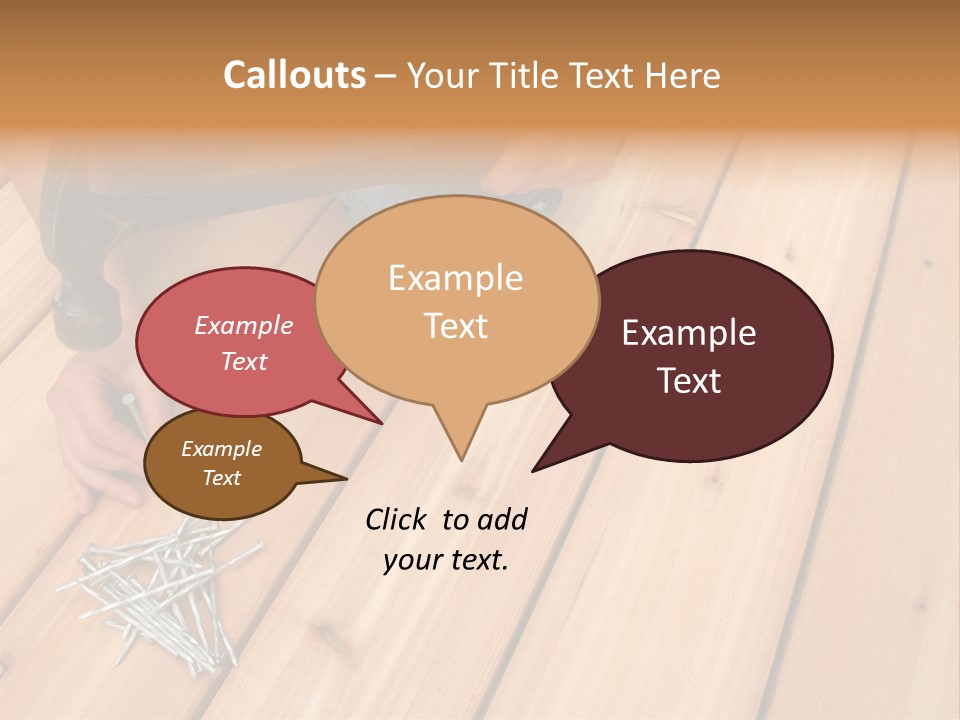 Building A New Deck. PowerPoint Template