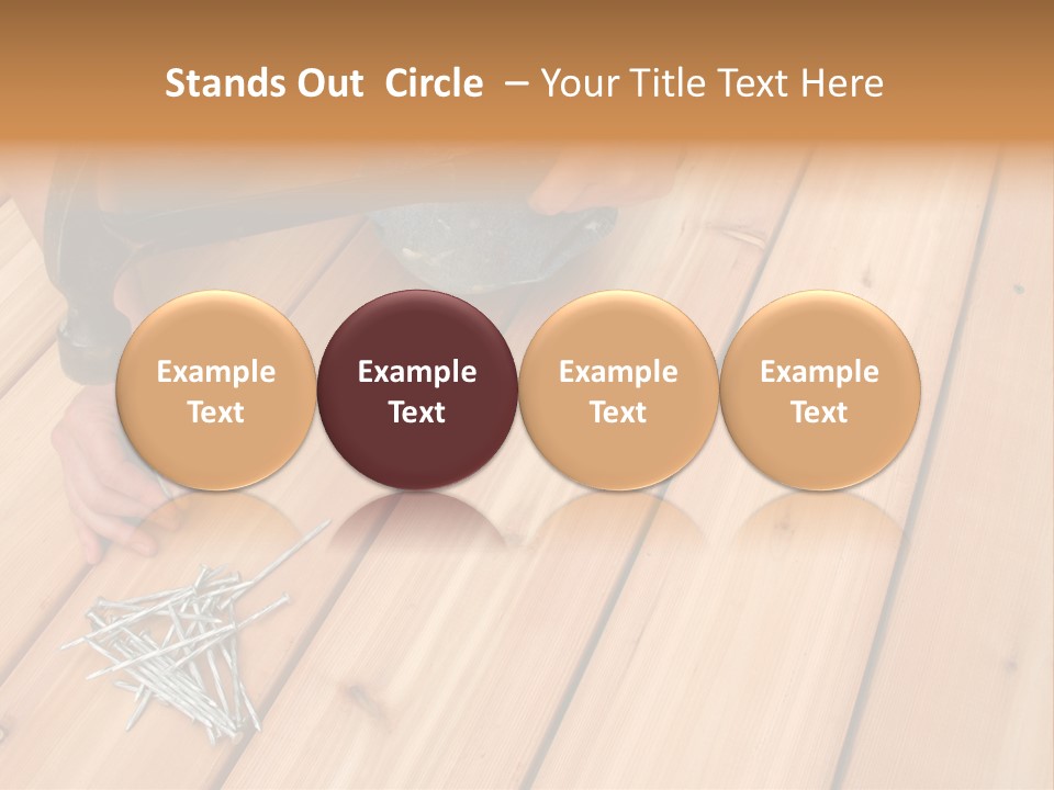 Building A New Deck. PowerPoint Template