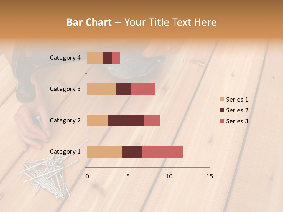 Building A New Deck. PowerPoint Template