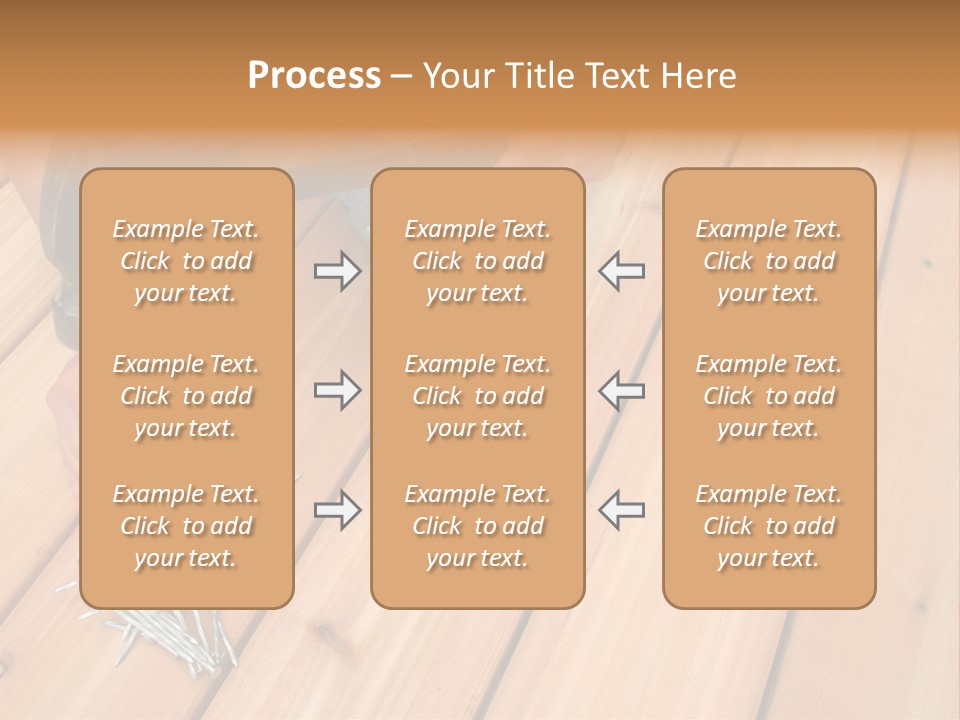 Building A New Deck. PowerPoint Template