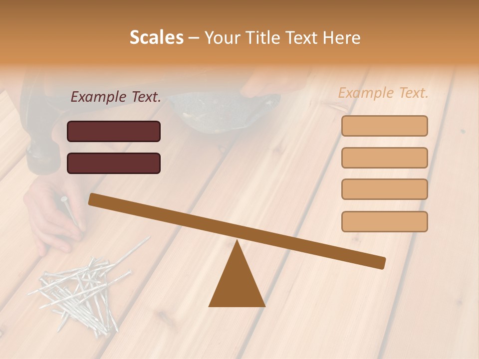 Building A New Deck. PowerPoint Template