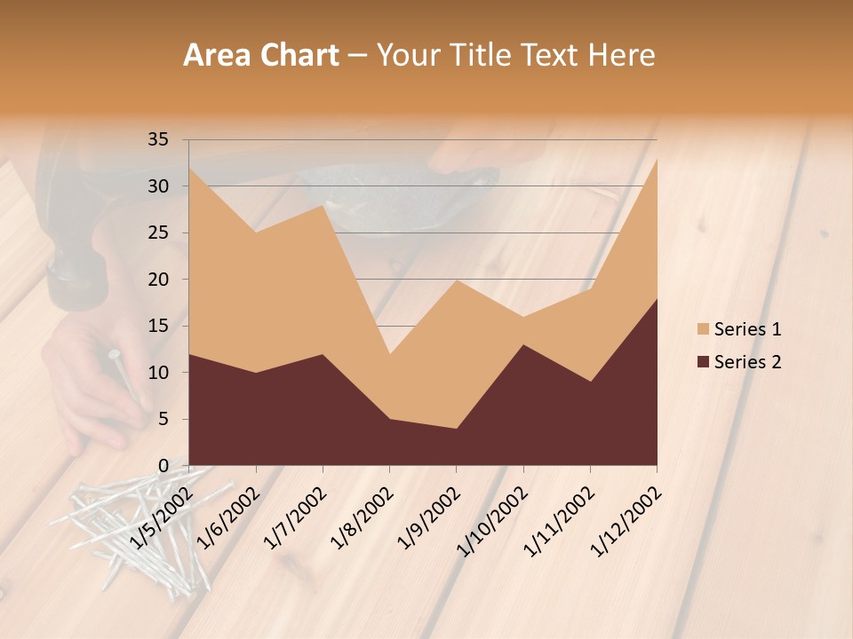 Building A New Deck. PowerPoint Template