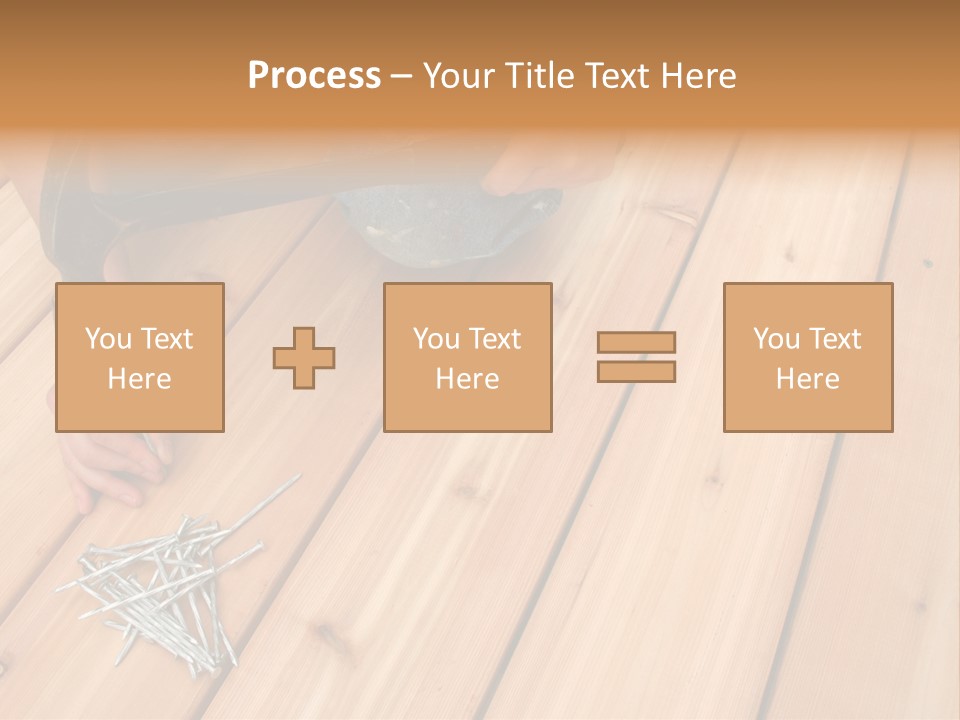 Building A New Deck. PowerPoint Template