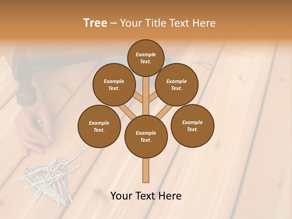 Building A New Deck. PowerPoint Template