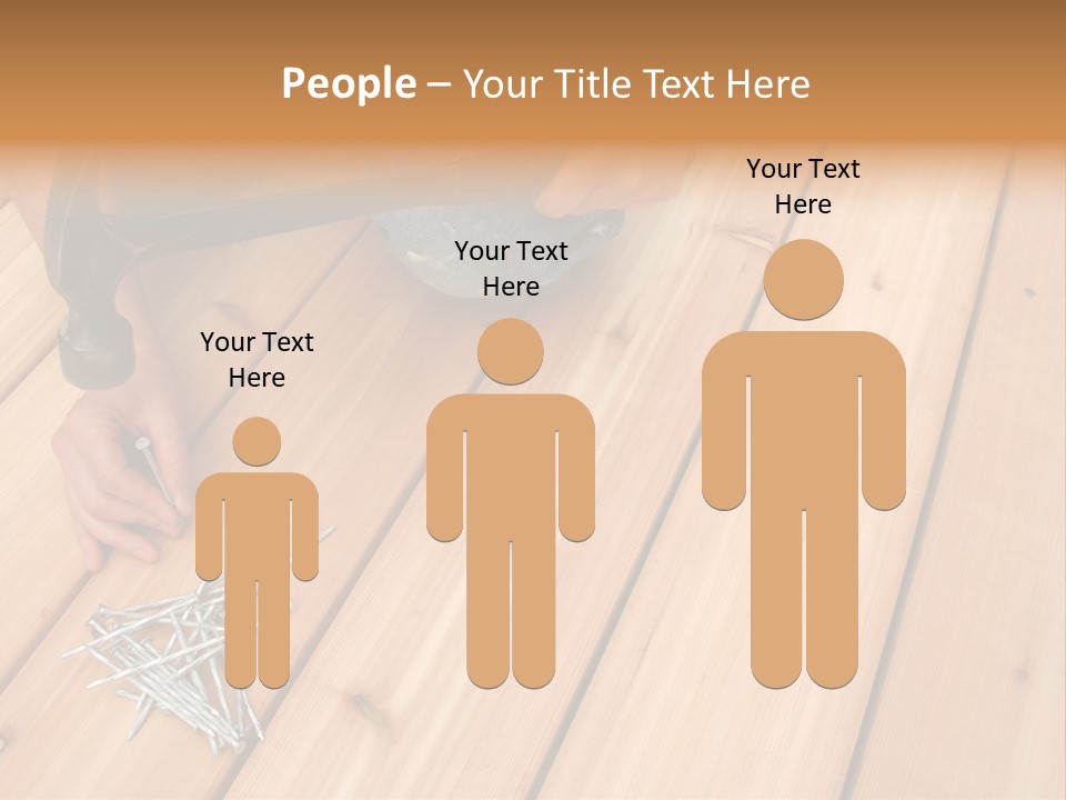 Building A New Deck. PowerPoint Template