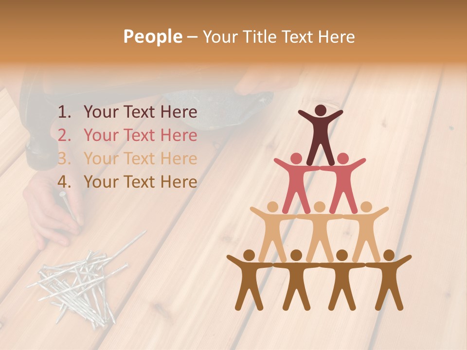 Building A New Deck. PowerPoint Template