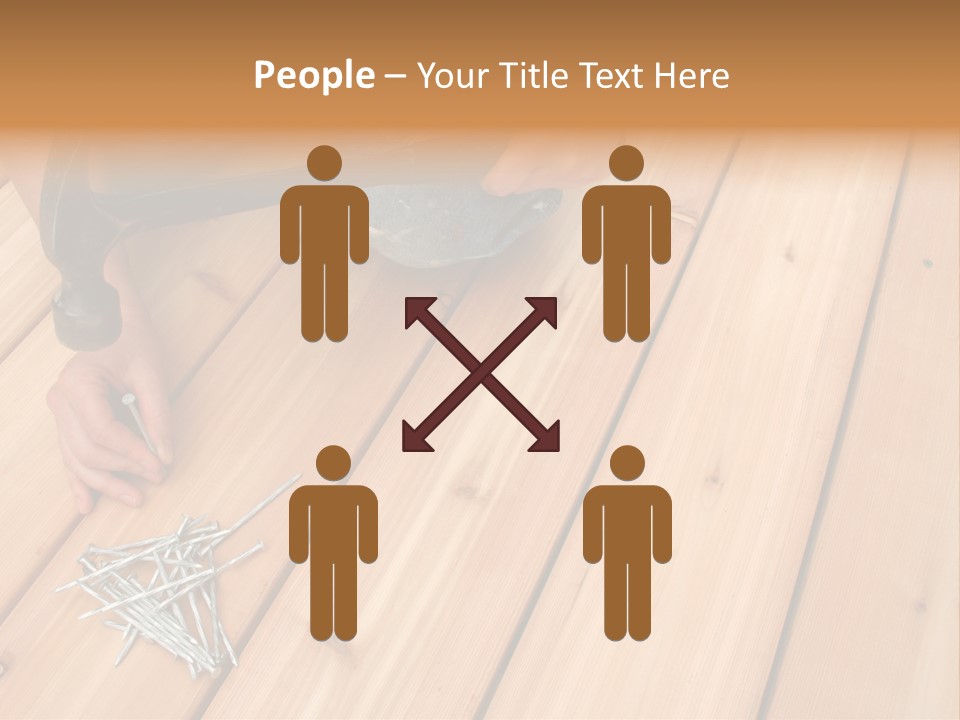 Building A New Deck. PowerPoint Template