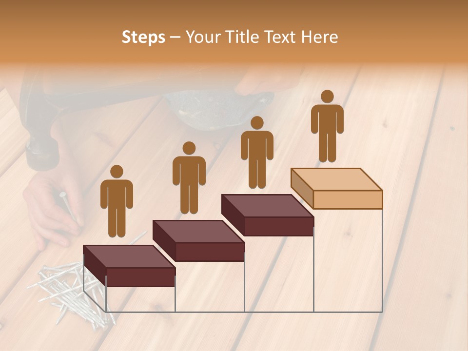 Building A New Deck. PowerPoint Template