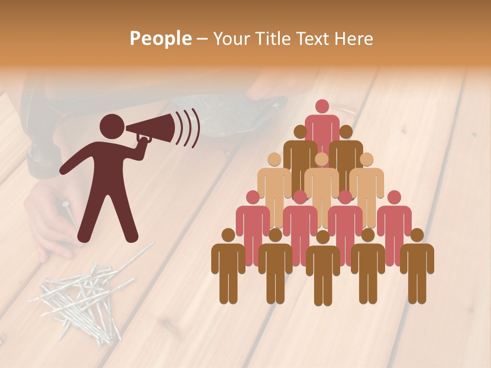 Building A New Deck. PowerPoint Template