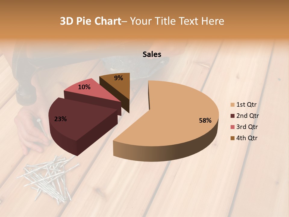 Building A New Deck. PowerPoint Template
