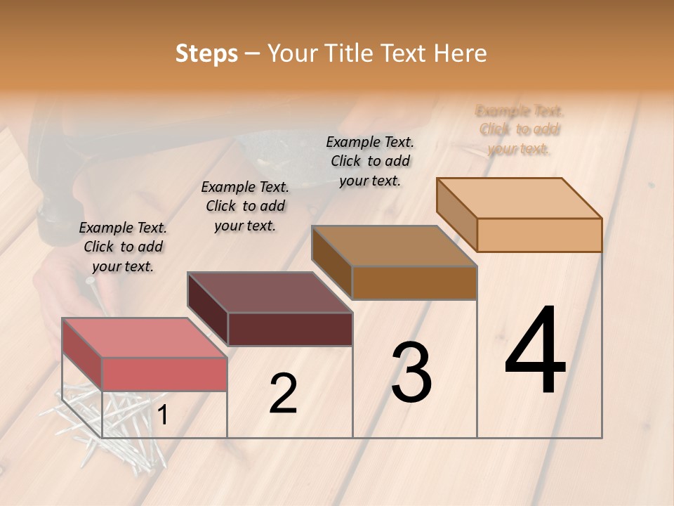 Building A New Deck. PowerPoint Template