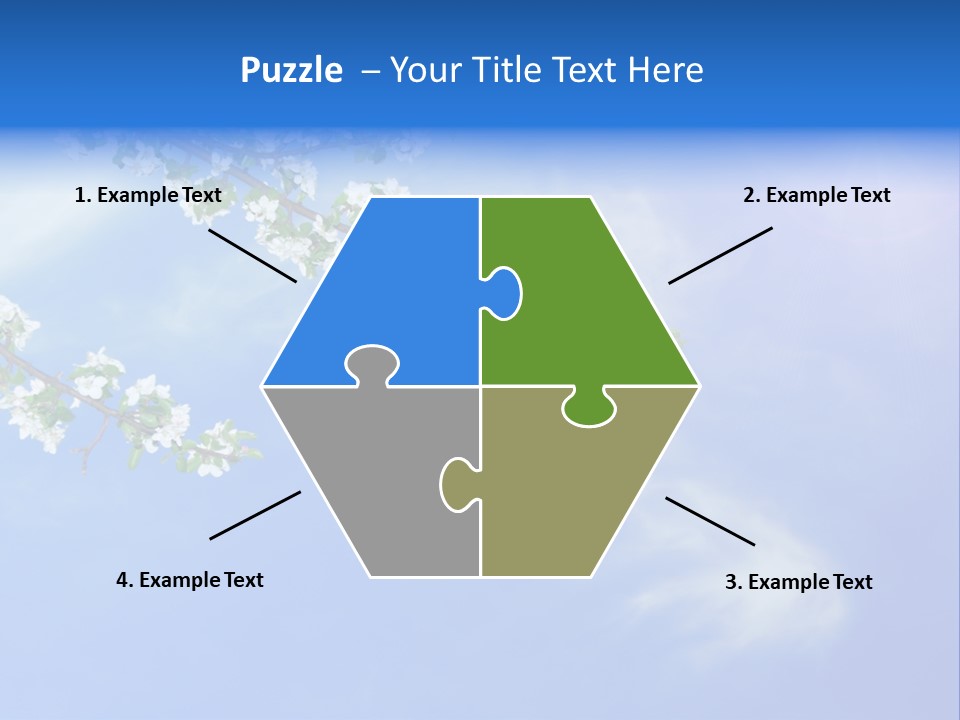 African American Business Woman PowerPoint Template