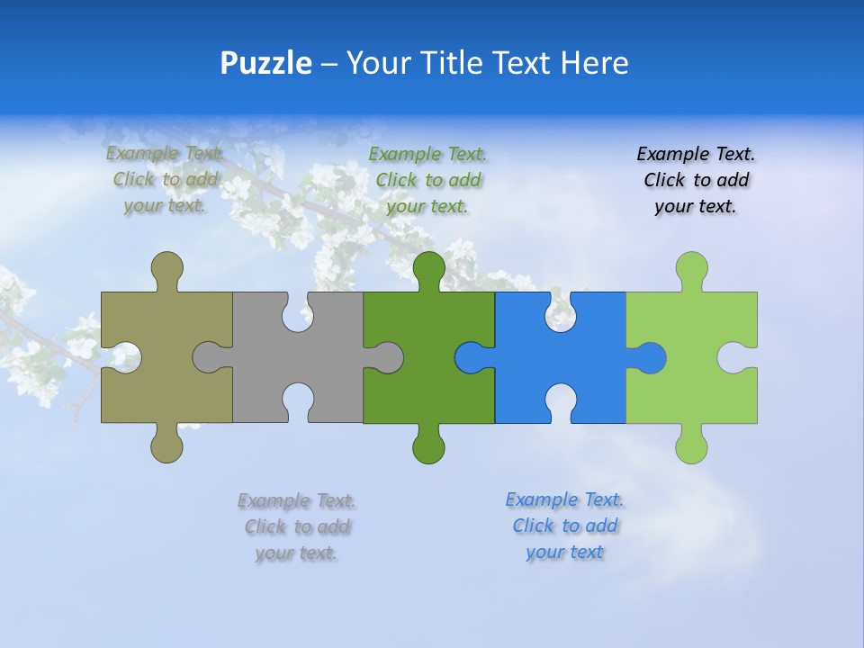 African American Business Woman PowerPoint Template