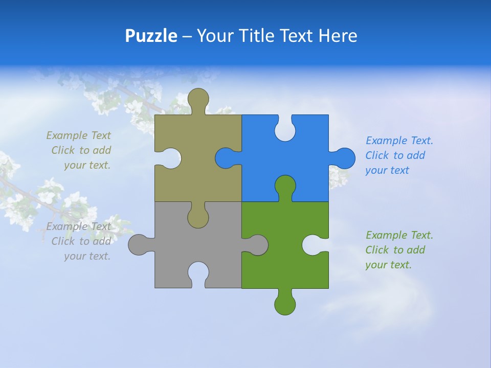 African American Business Woman PowerPoint Template