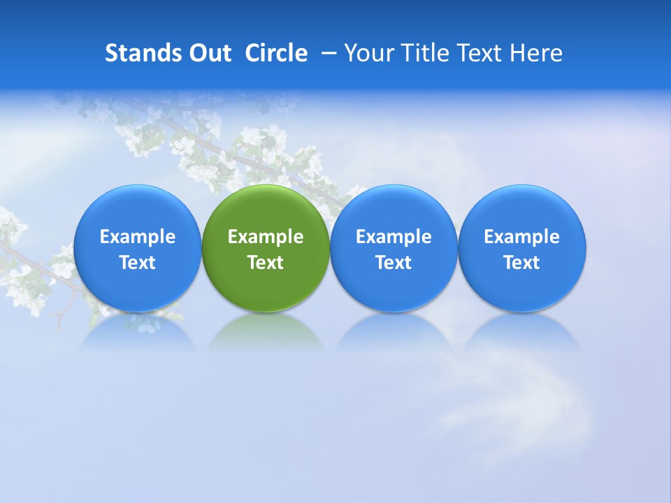 African American Business Woman PowerPoint Template