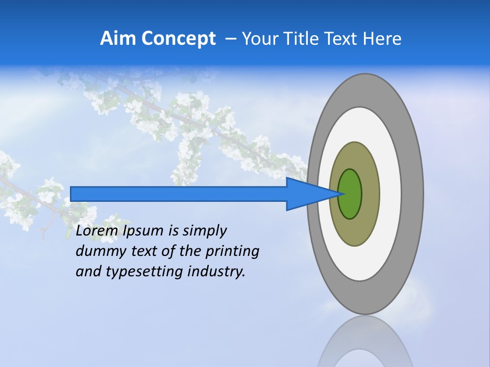 African American Business Woman PowerPoint Template