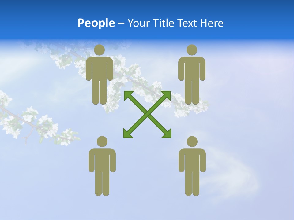 African American Business Woman PowerPoint Template