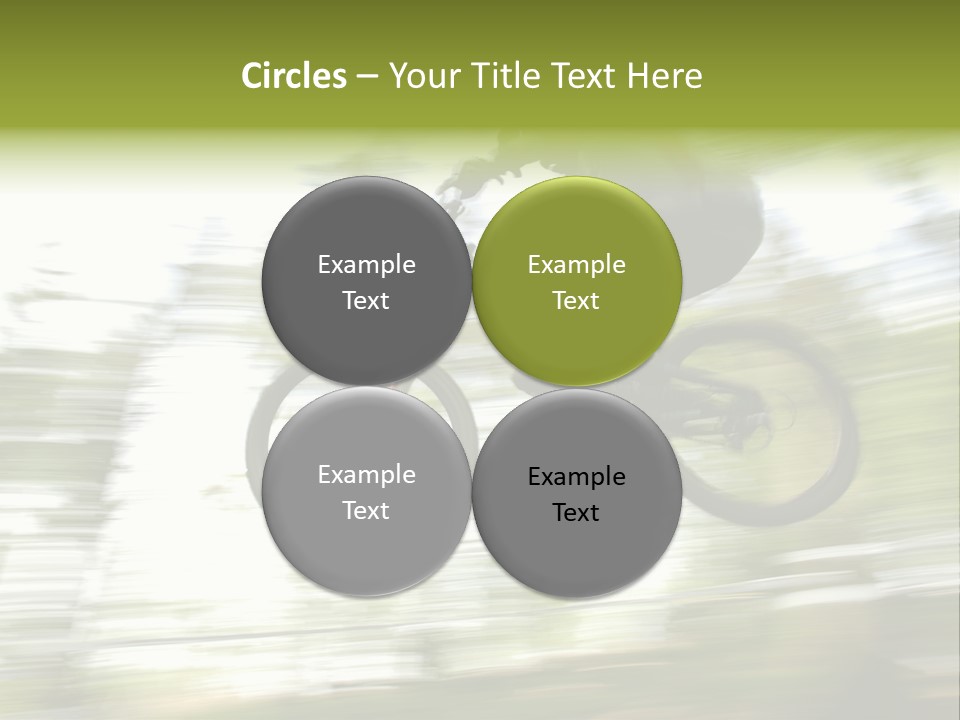 Mountain-Biker PowerPoint Template