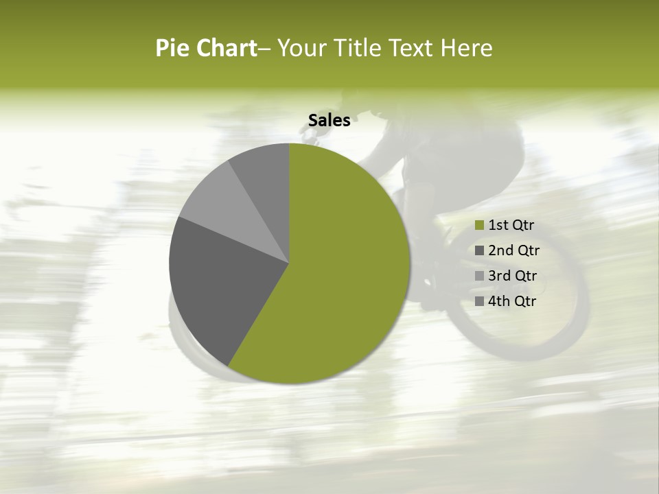 Mountain-Biker PowerPoint Template