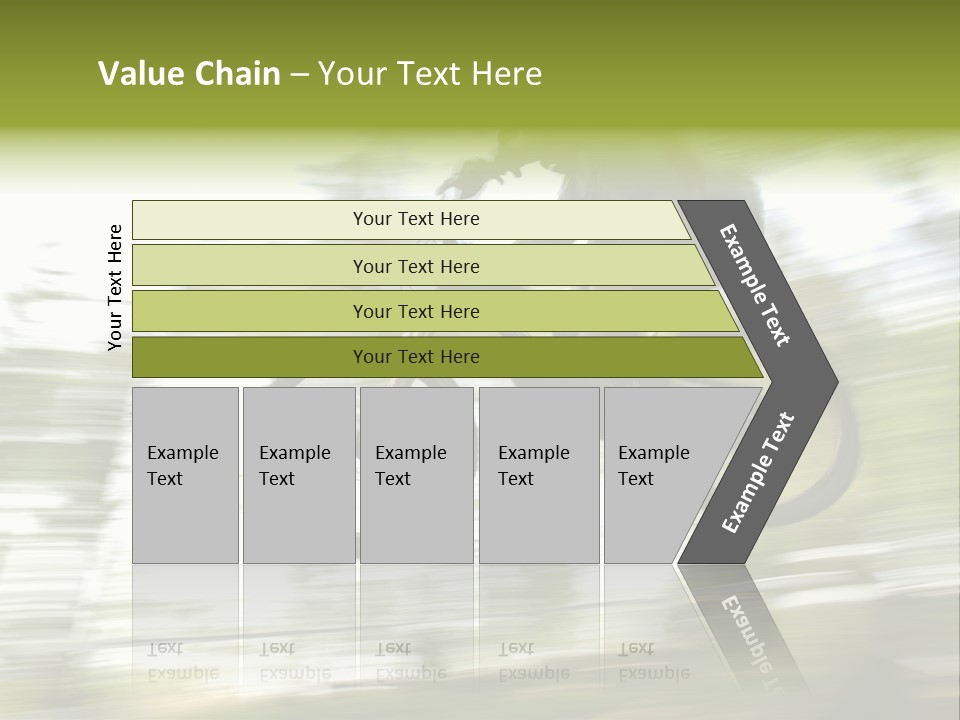 Mountain-Biker PowerPoint Template