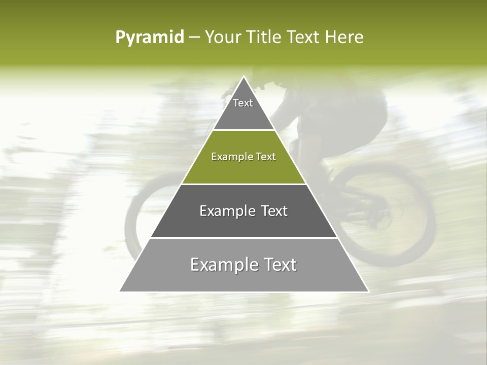 Mountain-Biker PowerPoint Template