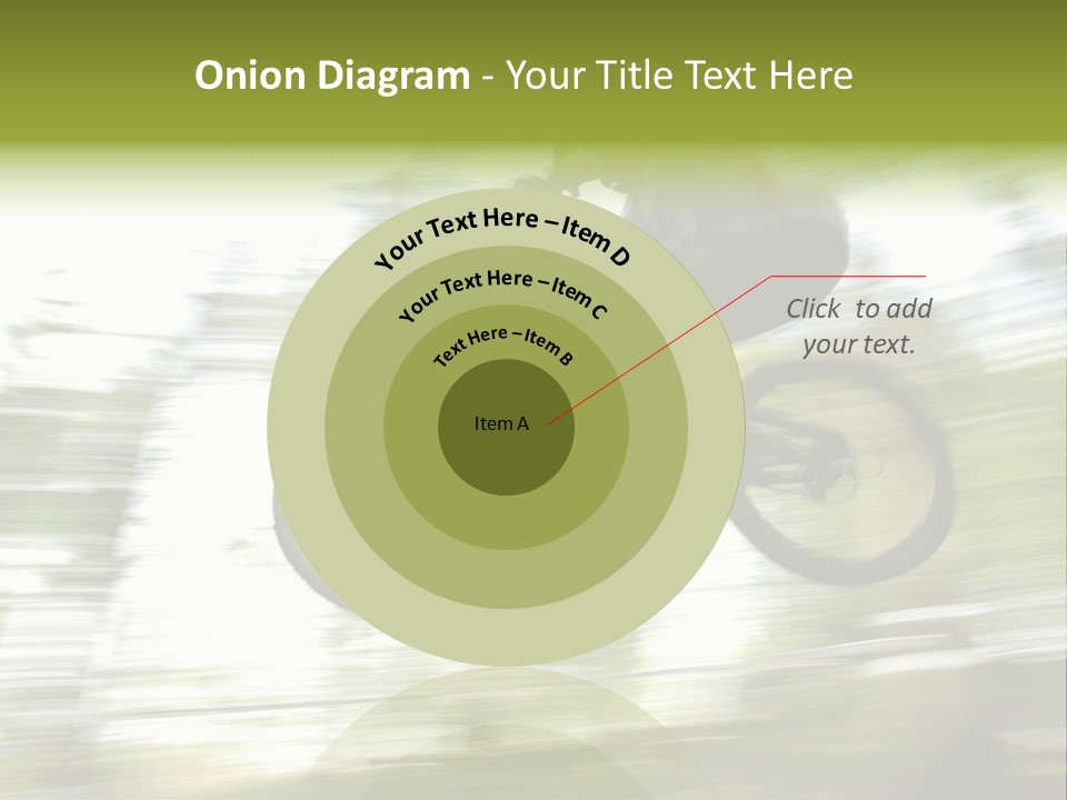 Mountain-Biker PowerPoint Template