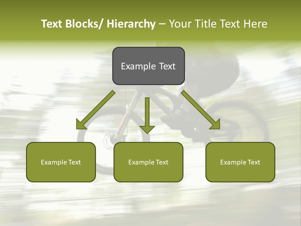 Mountain-Biker PowerPoint Template