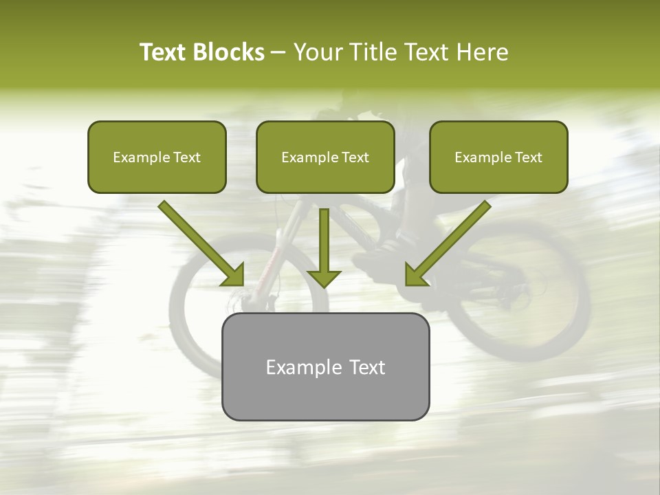 Mountain-Biker PowerPoint Template