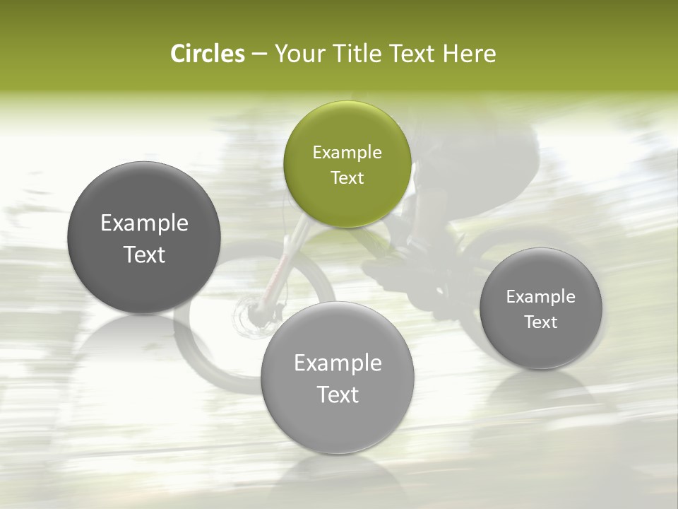 Mountain-Biker PowerPoint Template