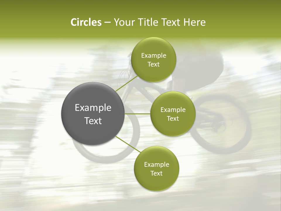 Mountain-Biker PowerPoint Template