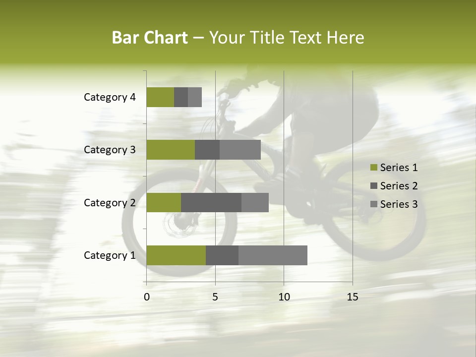 Mountain-Biker PowerPoint Template