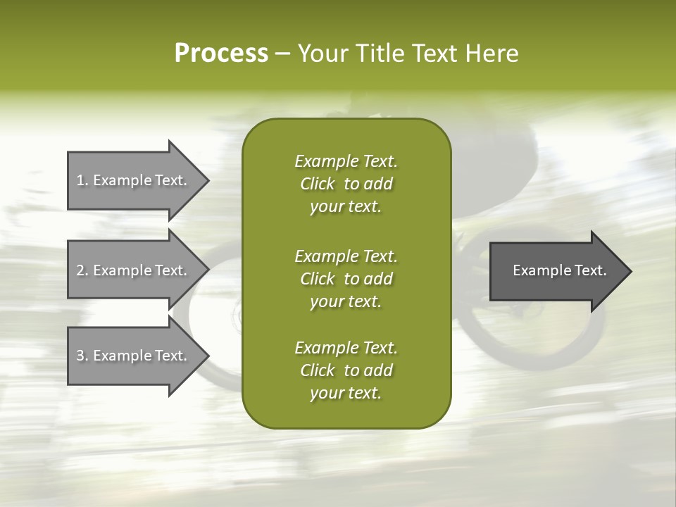 Mountain-Biker PowerPoint Template
