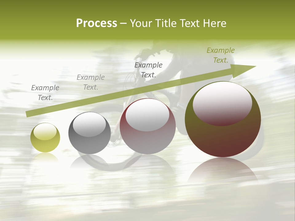 Mountain-Biker PowerPoint Template