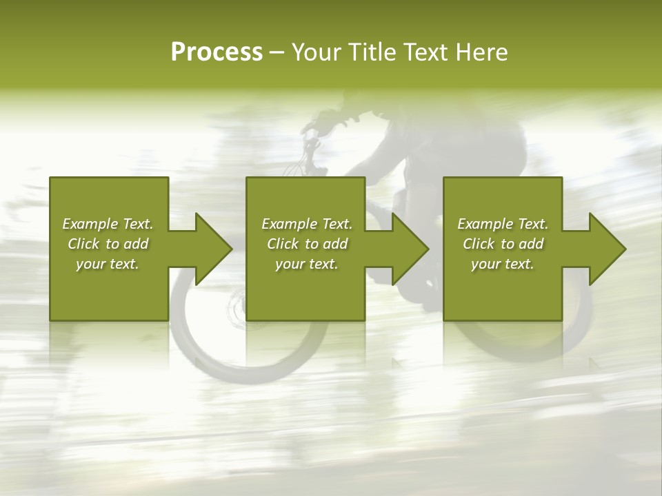 Mountain-Biker PowerPoint Template