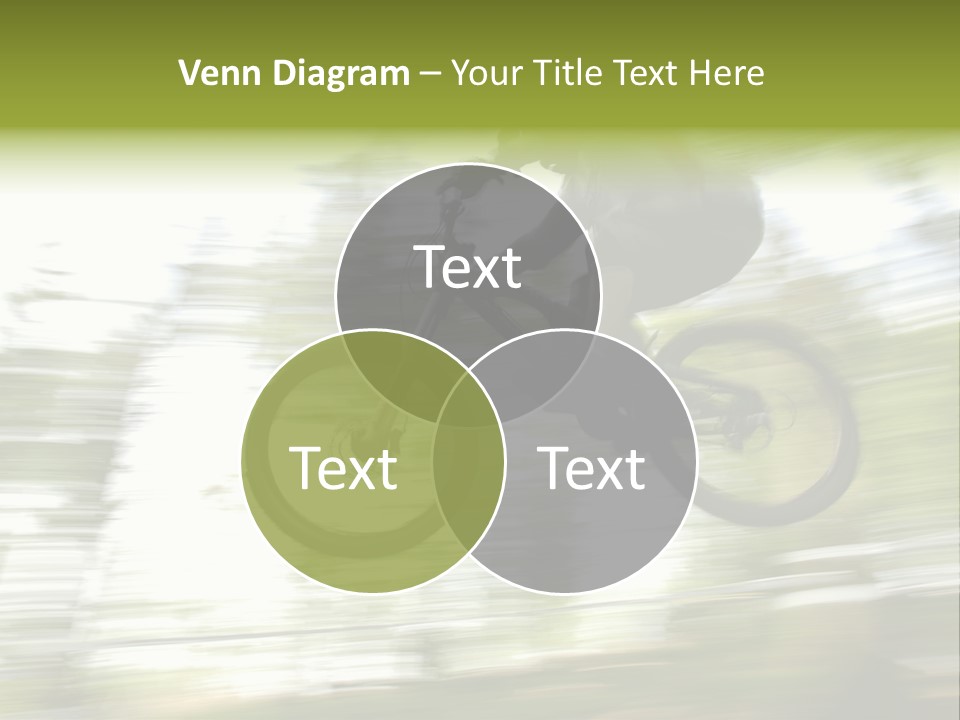 Mountain-Biker PowerPoint Template