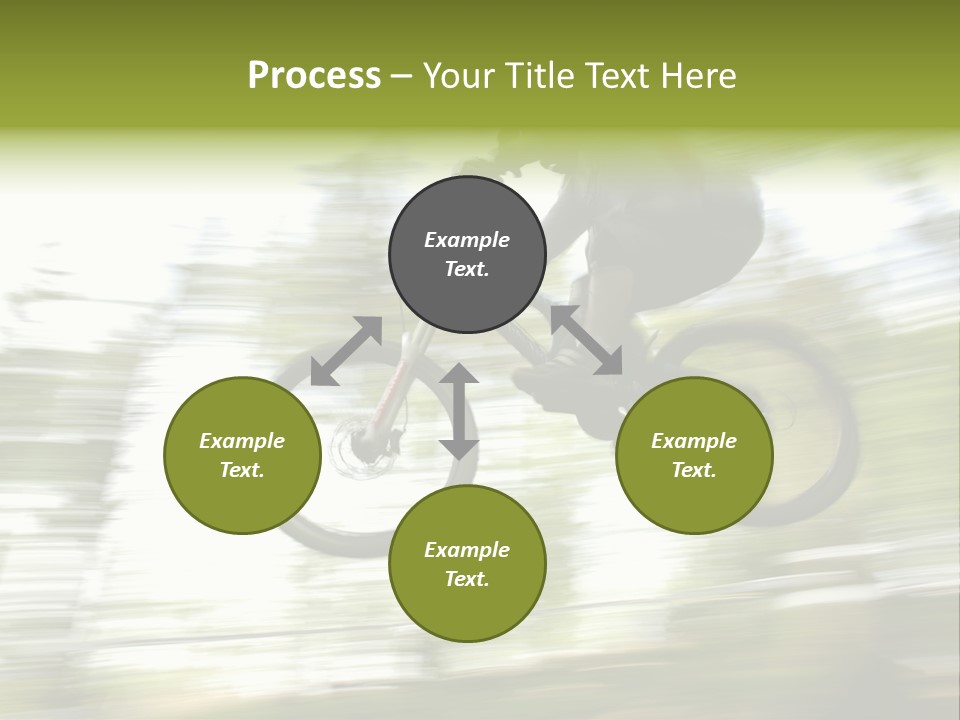 Mountain-Biker PowerPoint Template