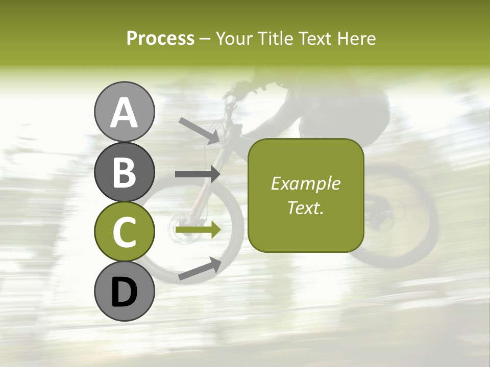 Mountain-Biker PowerPoint Template