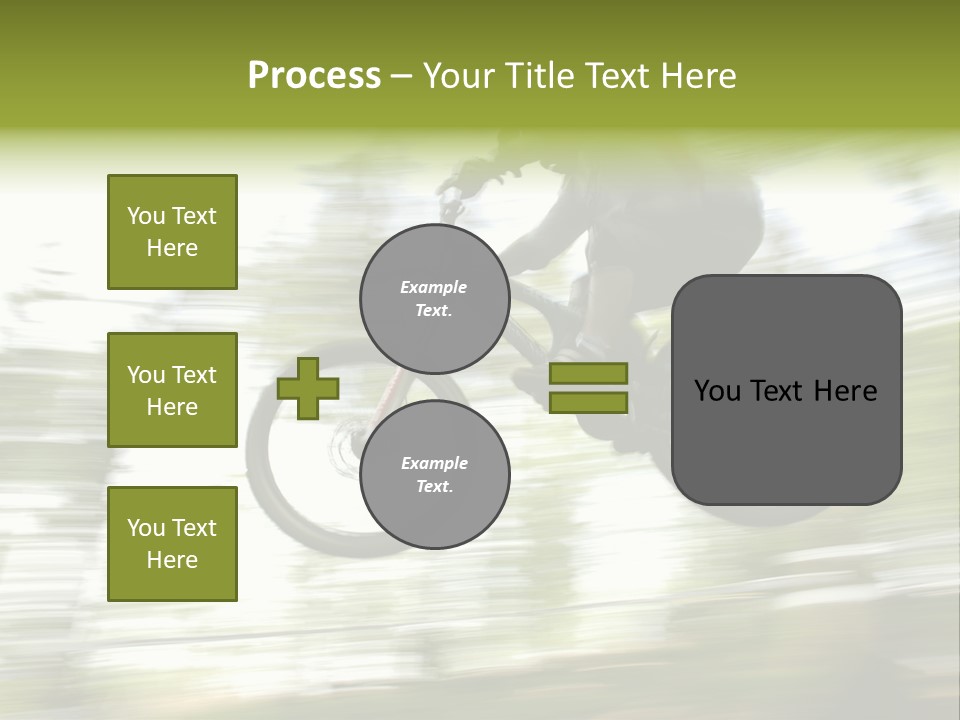 Mountain-Biker PowerPoint Template