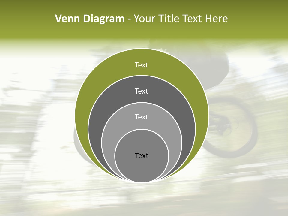 Mountain-Biker PowerPoint Template
