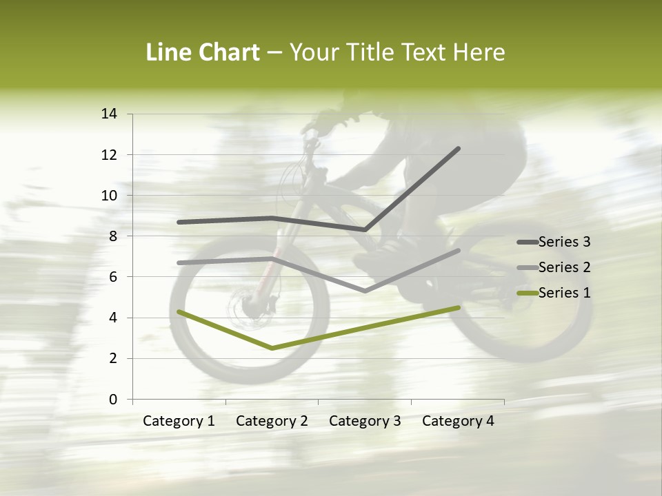 Mountain-Biker PowerPoint Template
