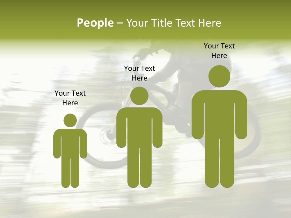 Mountain-Biker PowerPoint Template