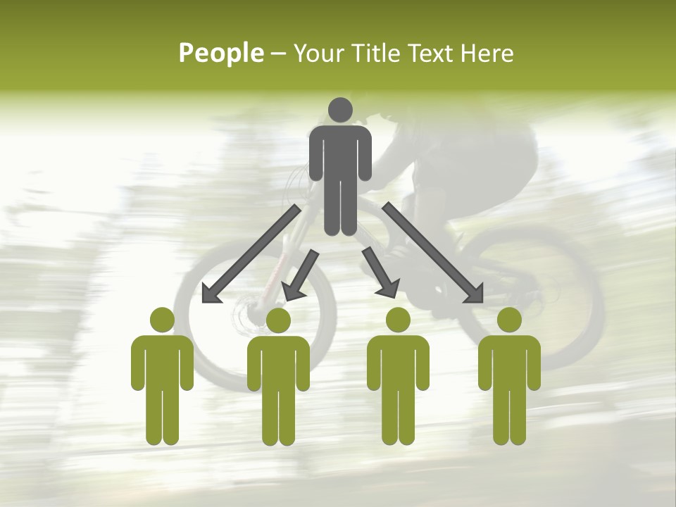 Mountain-Biker PowerPoint Template