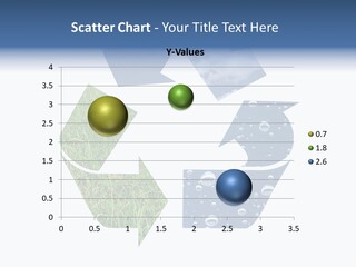 Clean Environment - Conceptual Recycling Symbol PowerPoint Template