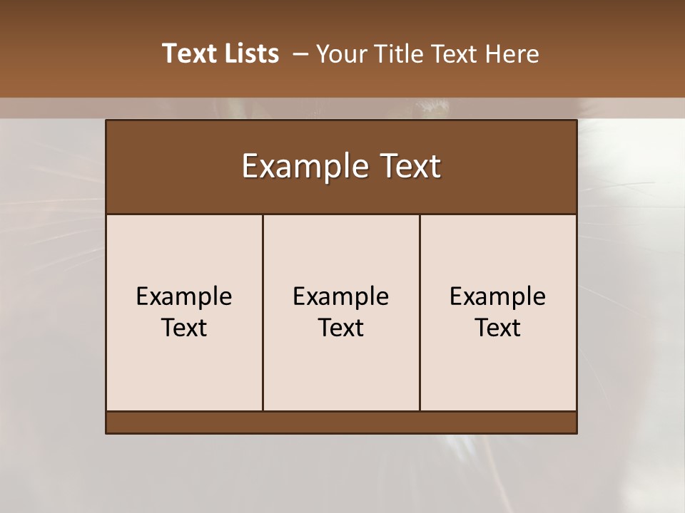 A Black Cat With A Mouse In It's Mouth PowerPoint Template