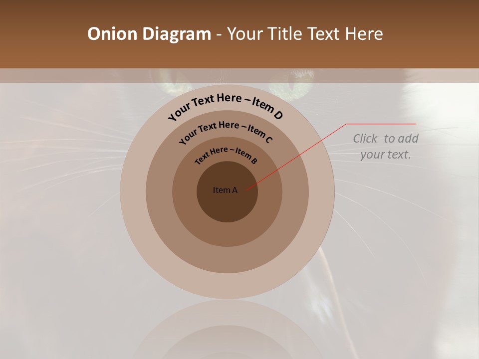 A Black Cat With A Mouse In It's Mouth PowerPoint Template