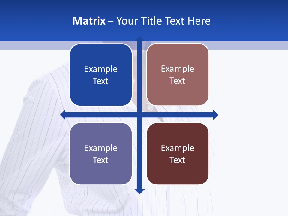 African American Business Woman PowerPoint Template
