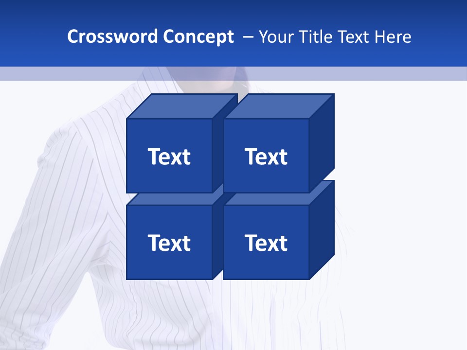 African American Business Woman PowerPoint Template