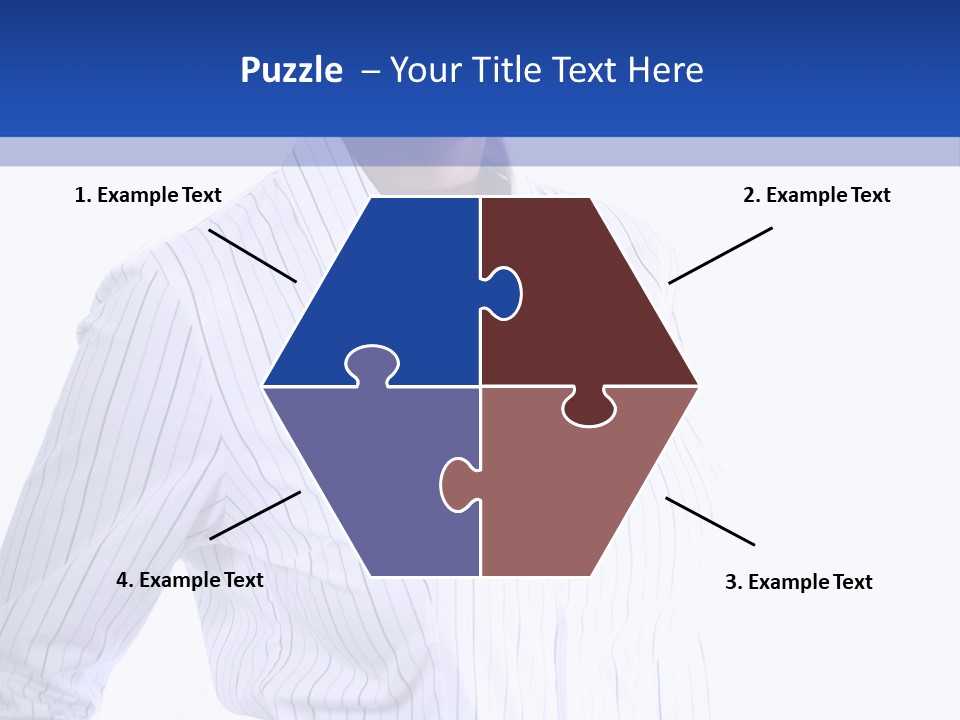 African American Business Woman PowerPoint Template